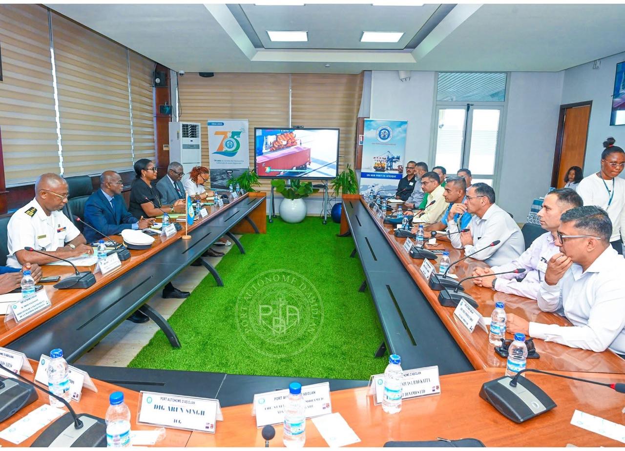 Côte d’Ivoire - Inde : le Collège de Défense Nationale de New Delhi en immersion au Port