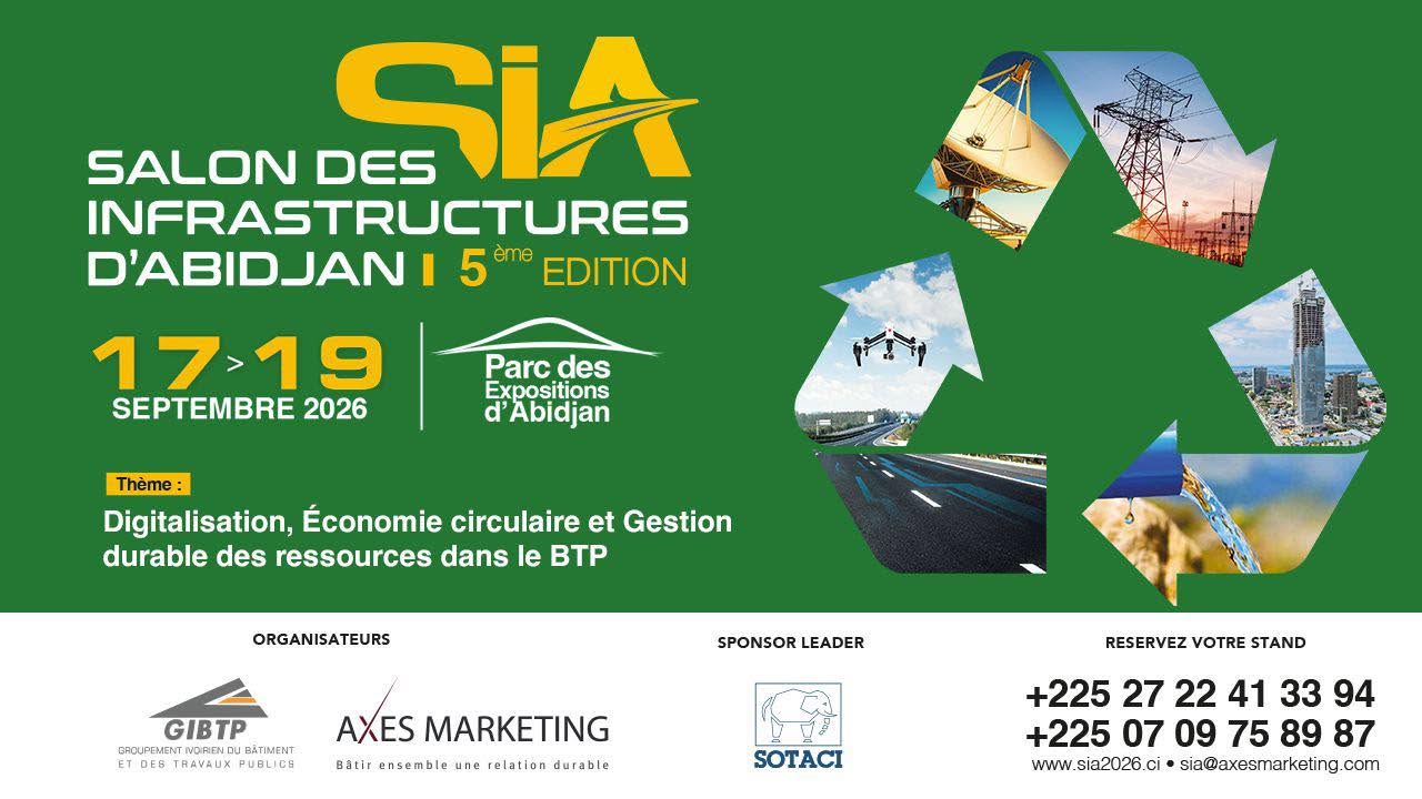 Infrastructure : 5ème Édition du SIA