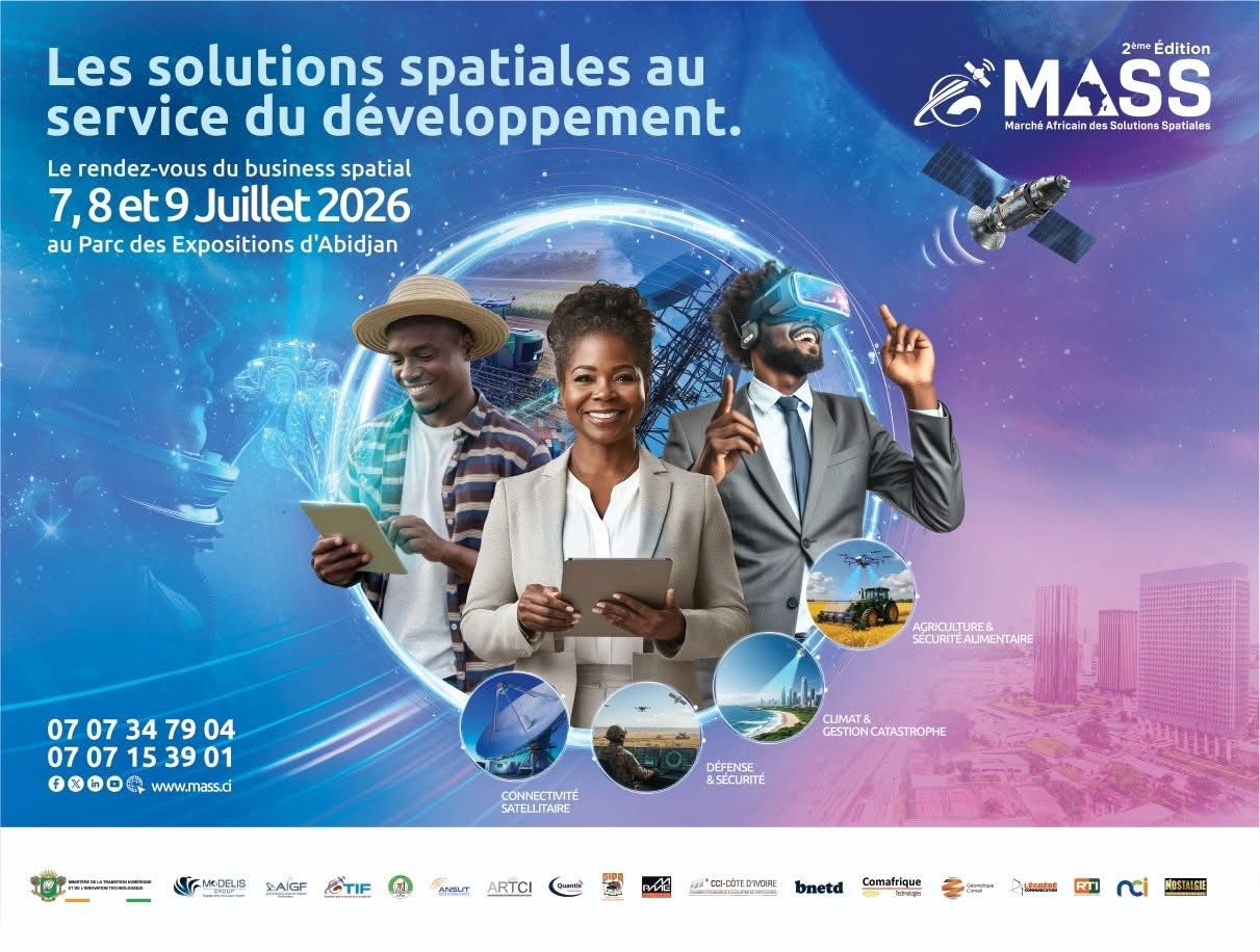 2ème Édition du Marché Africain des Solutions Spatiales du 7 au 9 juillet 2026