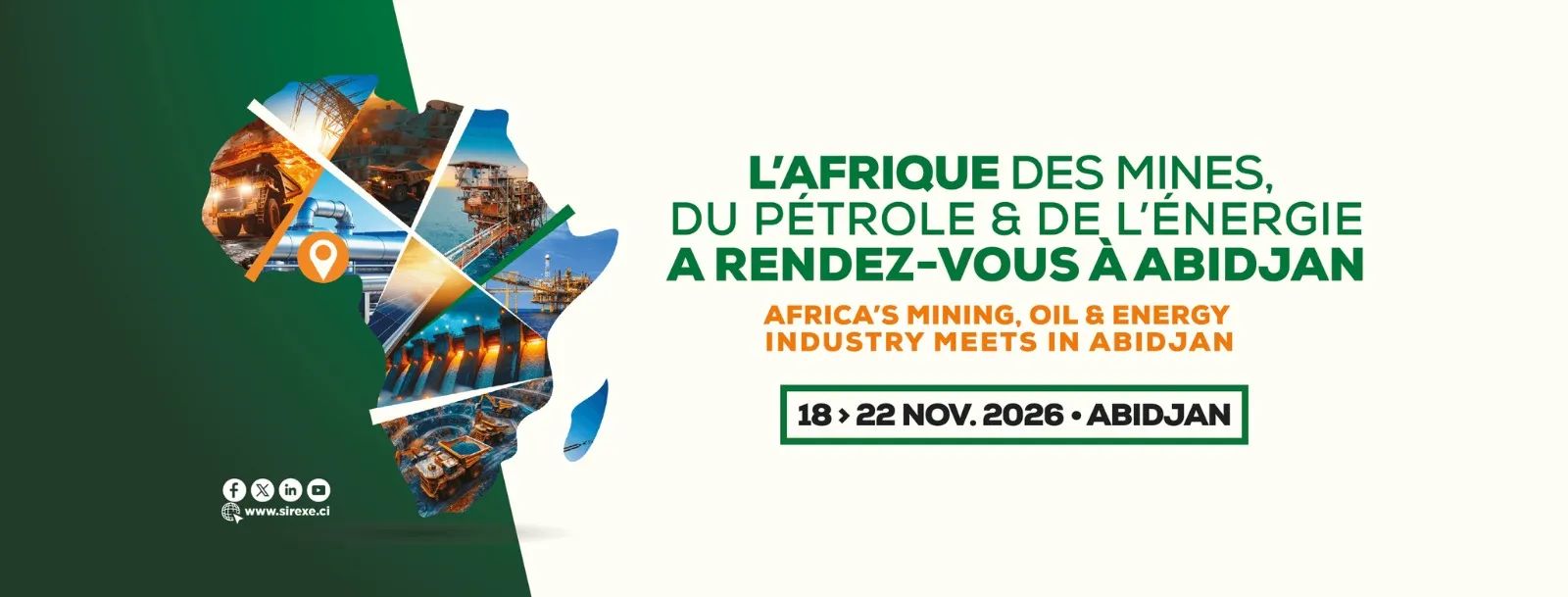 SIREXE 2026 : Abidjan accueille l'Afrique des mines et de l'énergie sur 5 jours