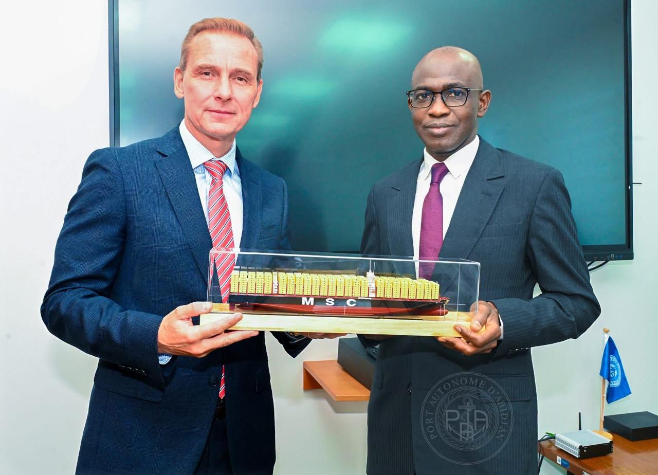 Port d'Abidjan - MSC : cap sur une coopération renforcée