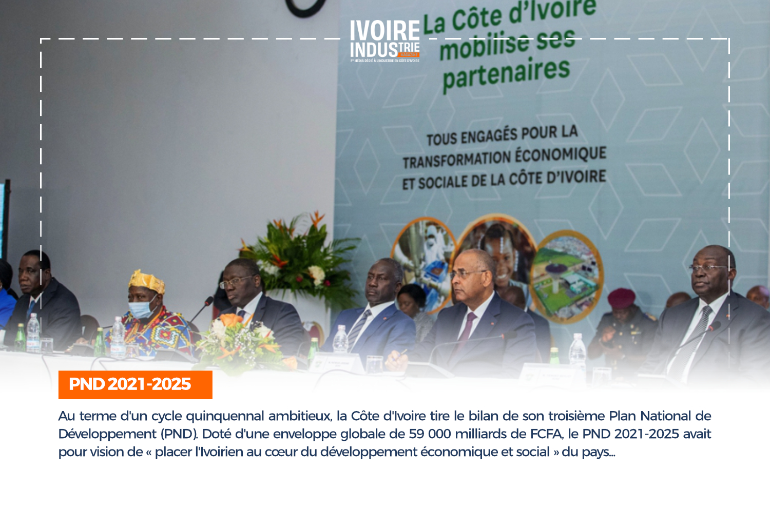 PND 2021-2025 : Cinq ans de pari sur la transformation