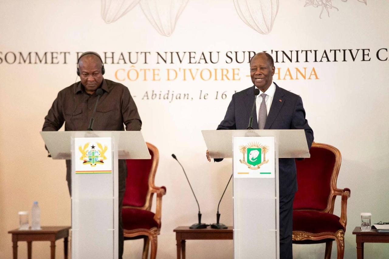 Filière cacao : Abidjan et Accra scellent une alliance historique